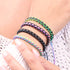 Noir x Gunmetal | Bracelet Maillons Catena